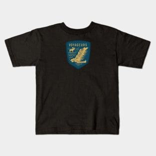 Voyageurs National Park US Natural Treasure Kids T-Shirt